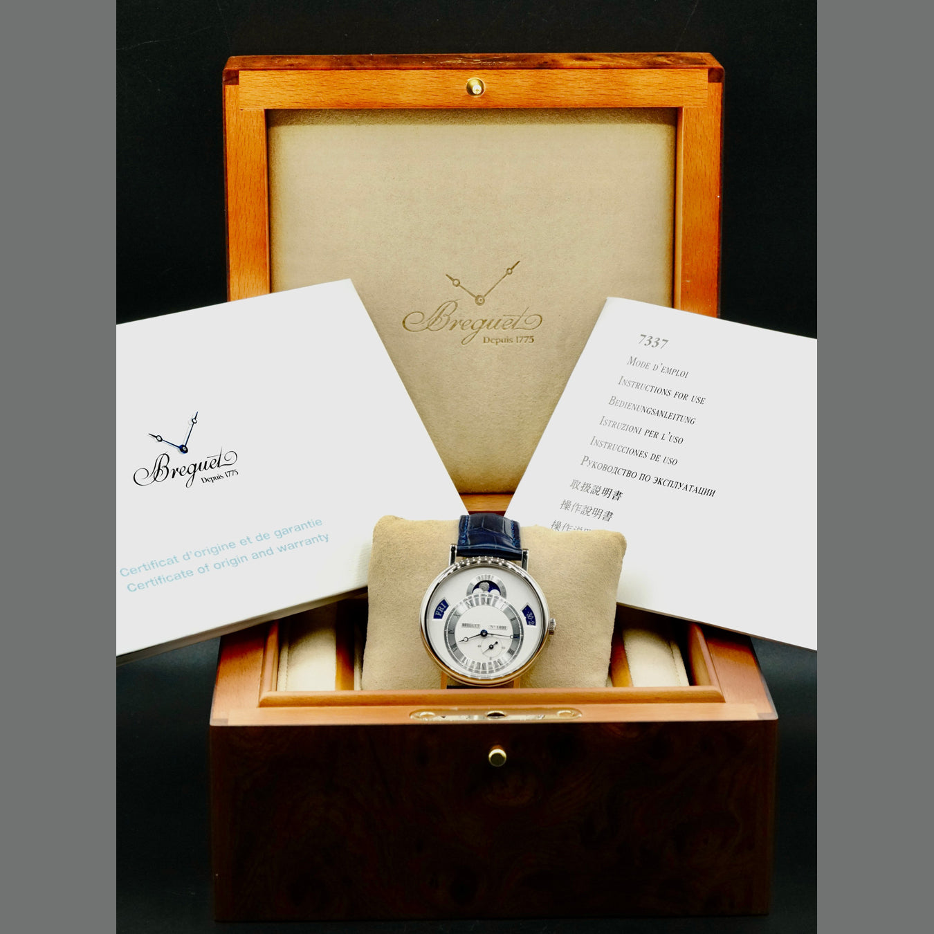 Breguet 7337BB/12/9VU Classique Calendrier