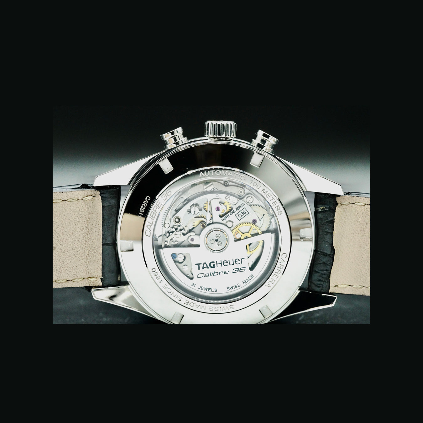 TAG Heuer CAR2B11 Carrera Calibre 36 Flyback Steel