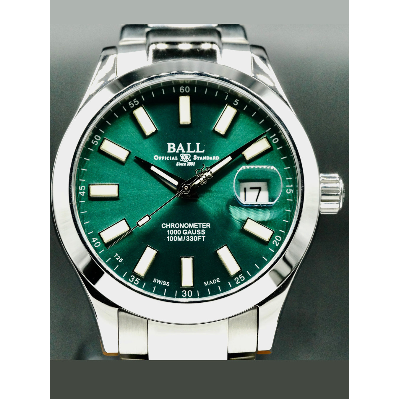 Ball NM9026C-S6CJ-GR Engineer III Marvelight Chronometer Green 40mm