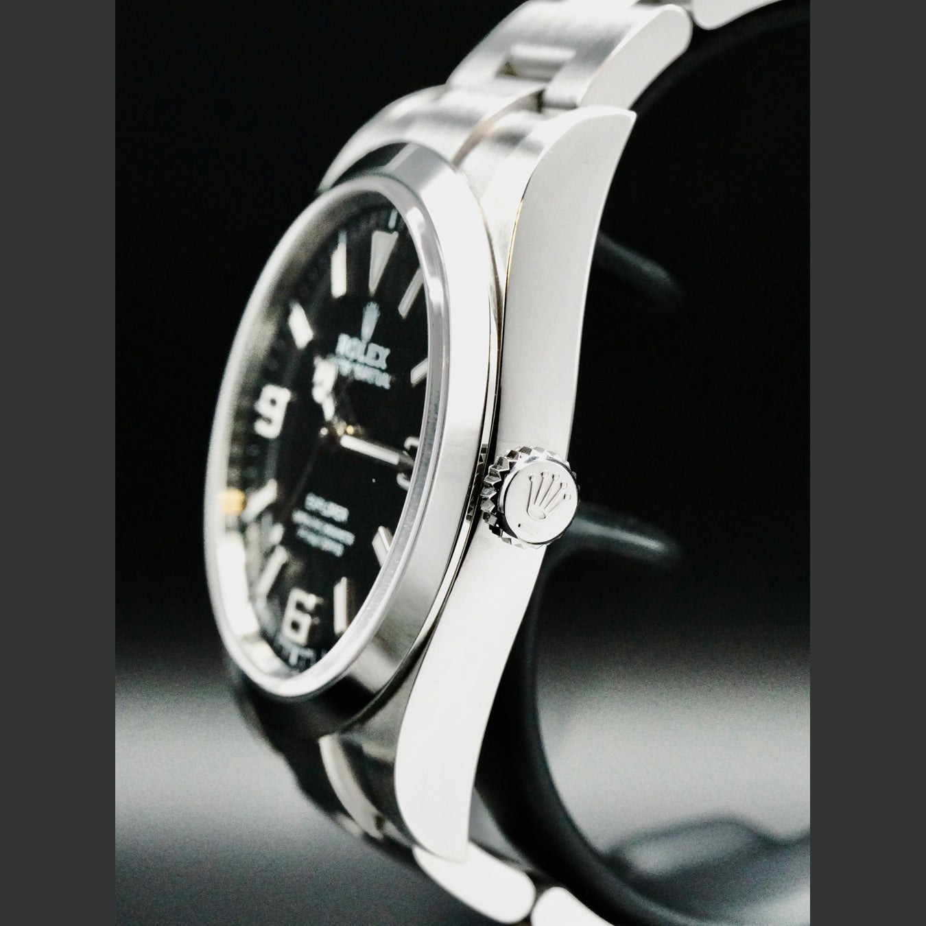 Rolex 214270 Explorer Black Arabic Dial