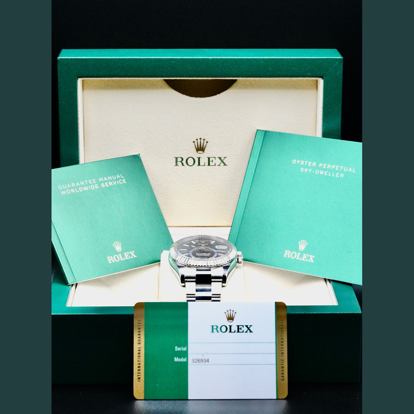 Rolex 326934 Sky-Dweller Blue Dial