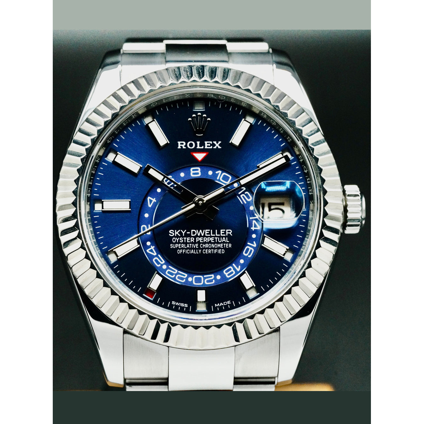 Rolex 326934 Sky-Dweller Blue Dial