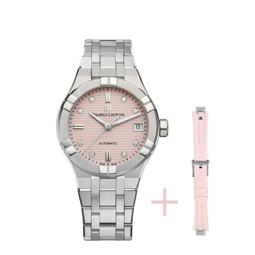 Maurice Lacroix AI6006-SS00F-550-E Aikon Automatic Limited Summer Edition 35mm Pink