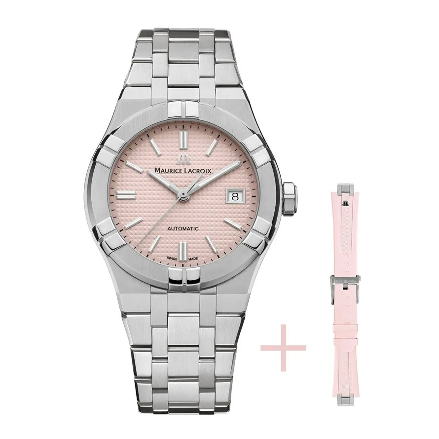 Maurice Lacroix AI6007-SS00F-530-E Aikon Automatic Limited Summer Edition 39mm Pink