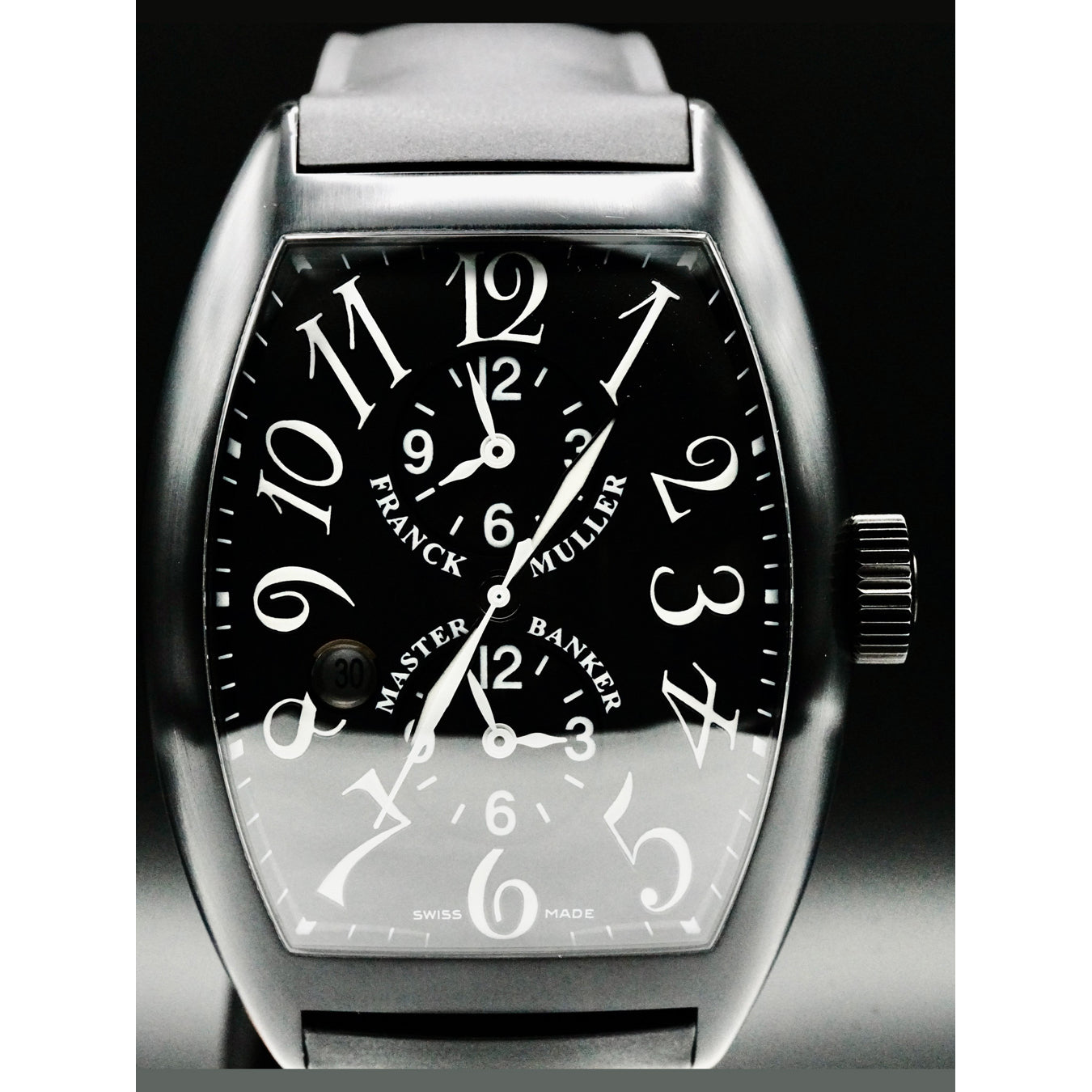 Franck Muller 9880-MB-SC-DT-NR 9880 Black PVD Master Banker