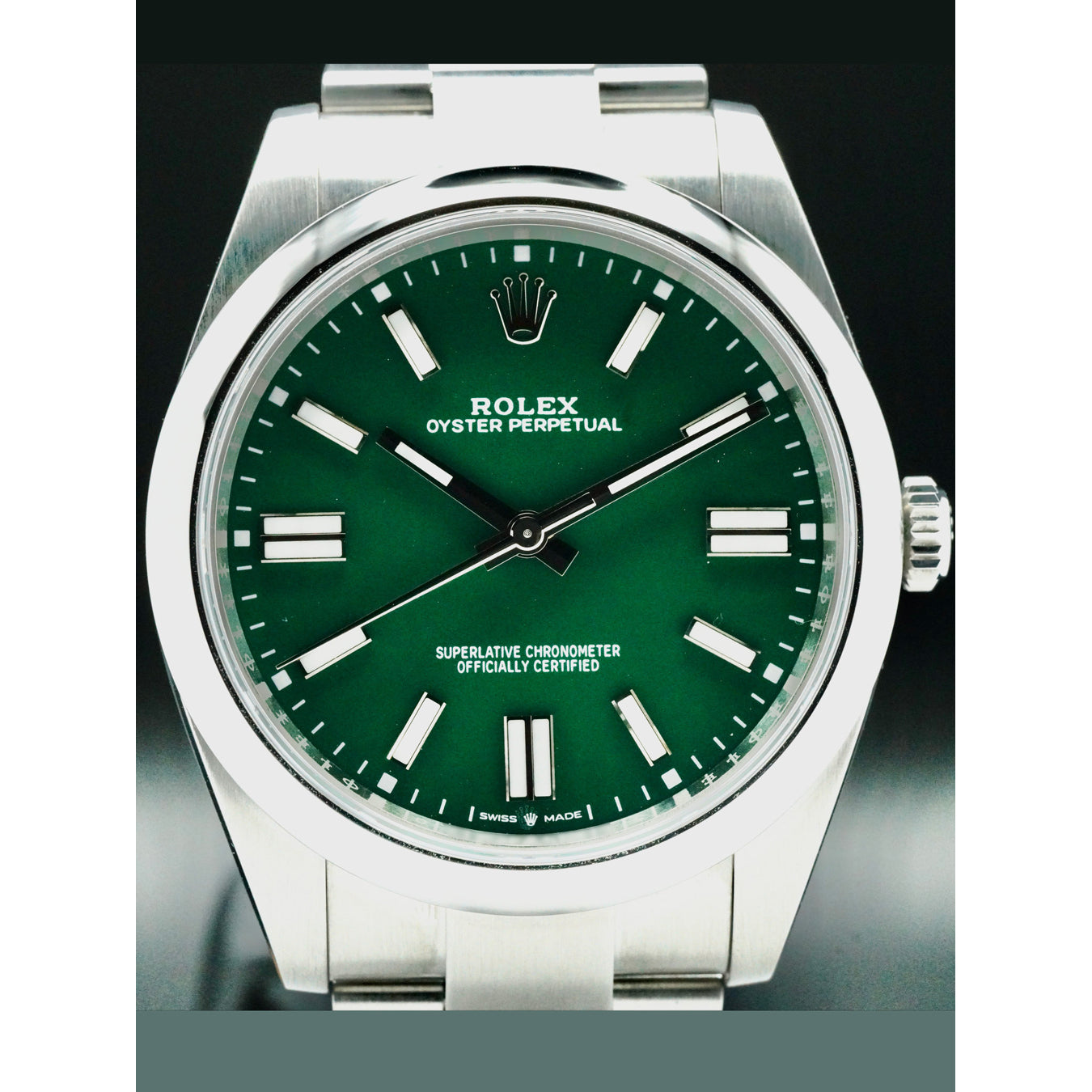 Rolex  124300 Oyster Perpetual Green 41mm