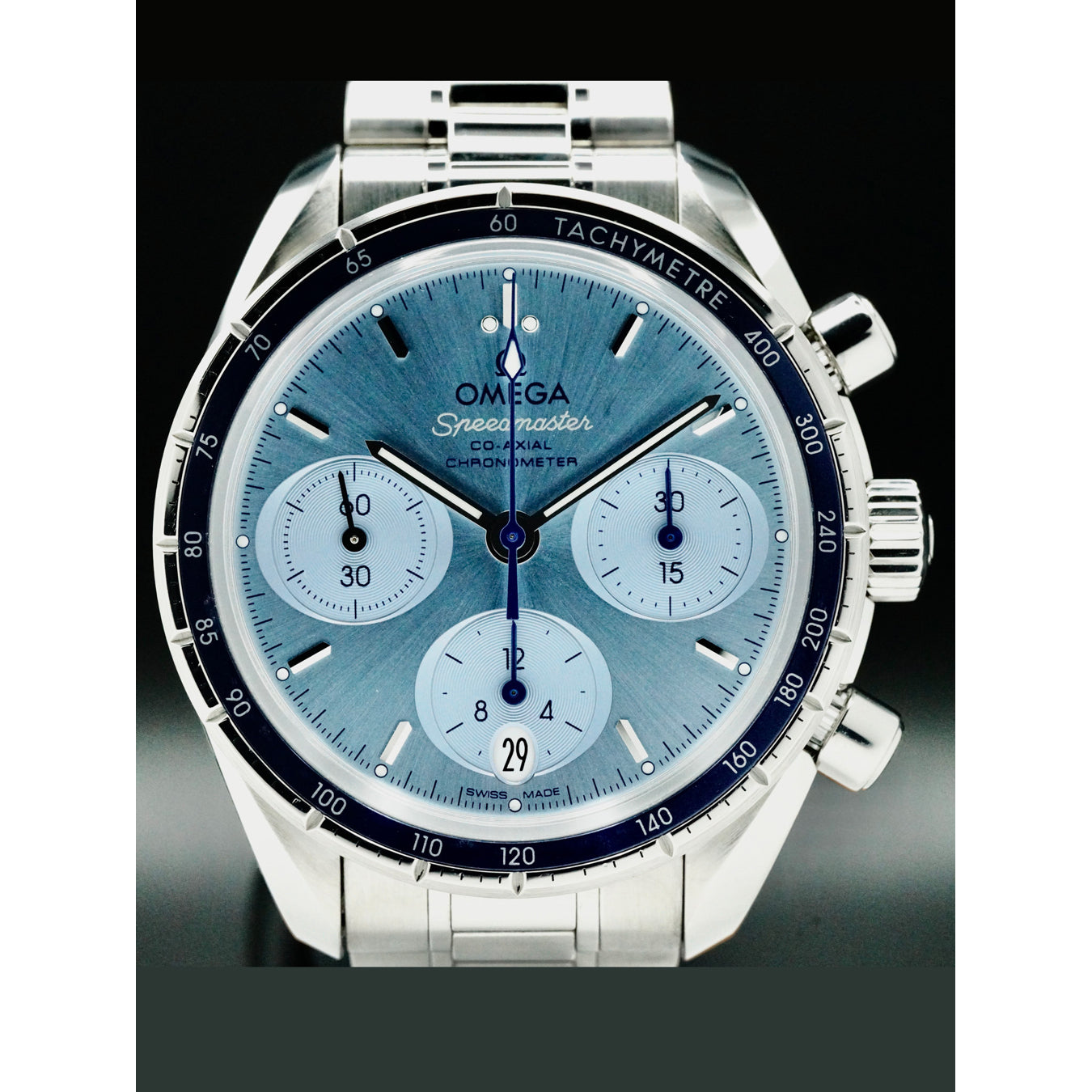 Omega 324.30.38.50.03.001 Speedmaster 38 Co-Axial Chronograph 38mm