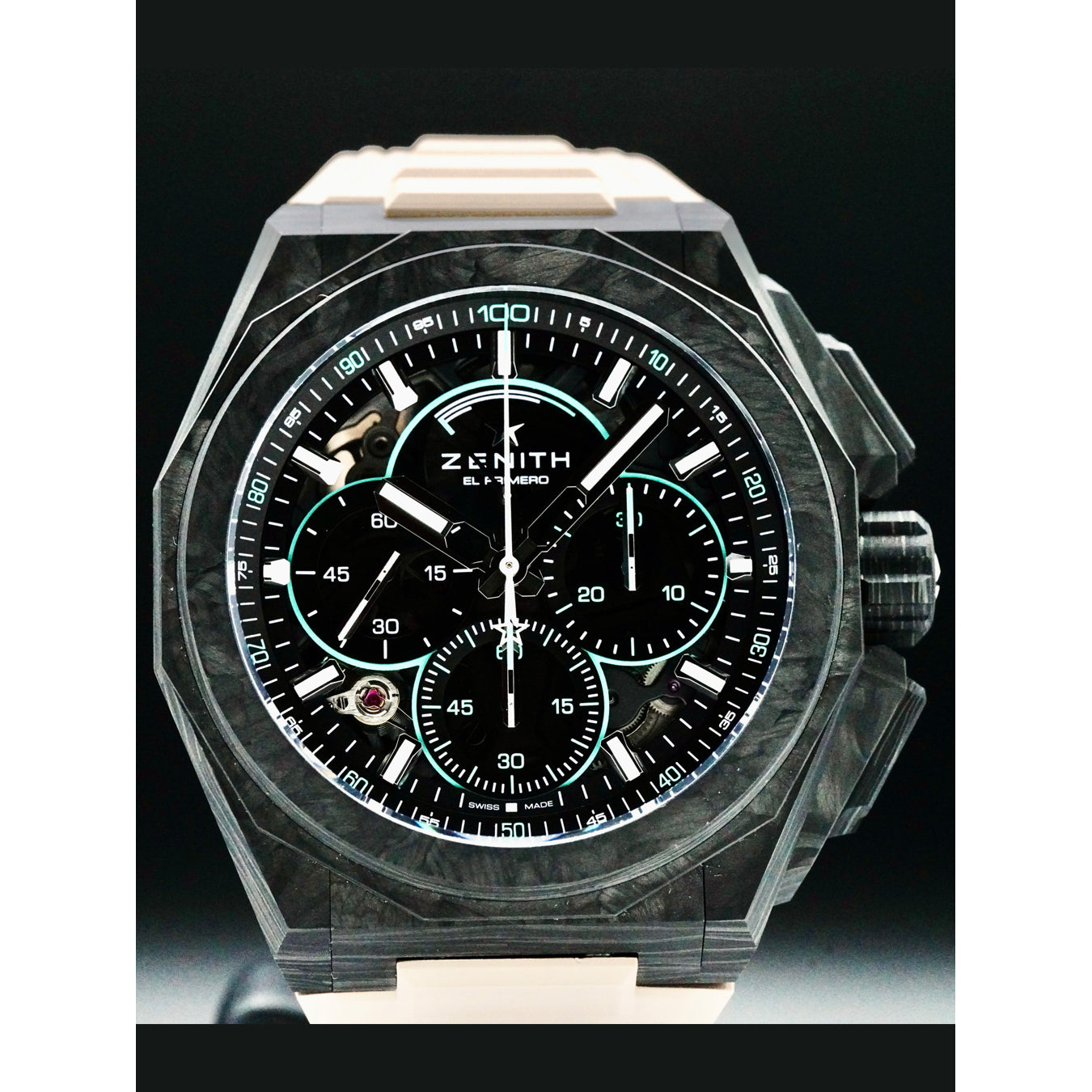 Zenith 10.9101.9004/60.I310 Defy Extreme E-Prix Forged Carbon
