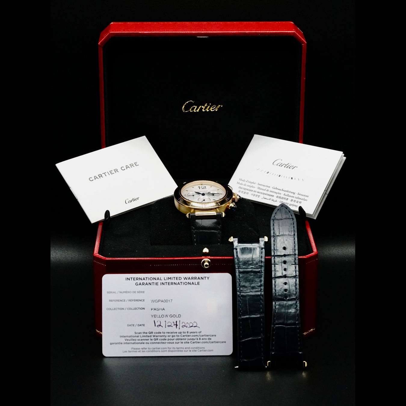 Cartier WGPA0017 Pasha Yellow Gold