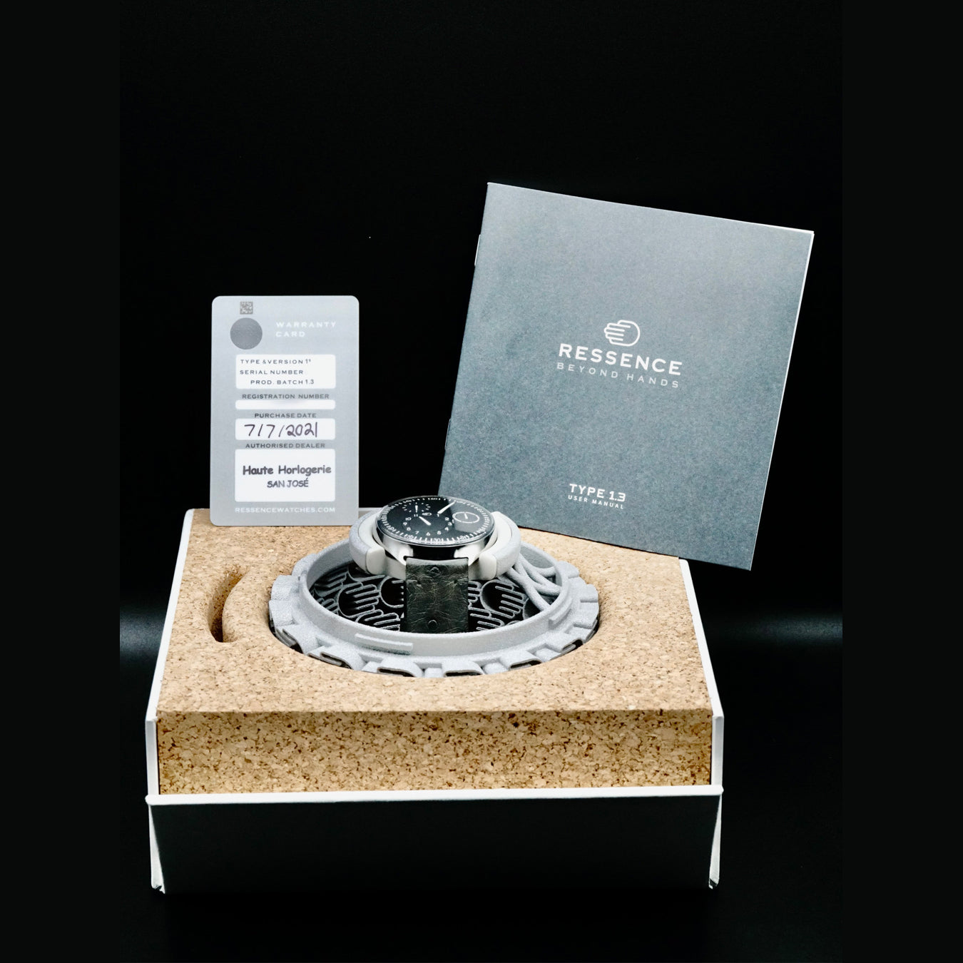 Ressence Type 1 Slim Black
