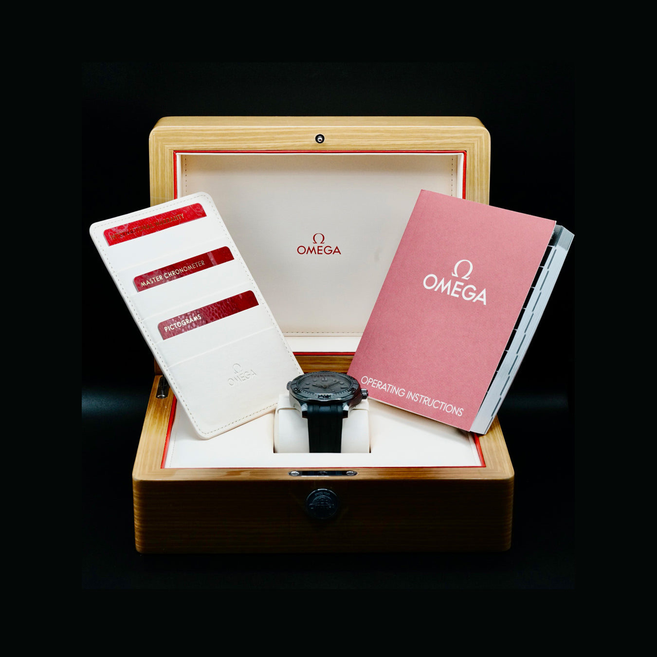 Omega Seamaster Diver 300 Black Ceramic Black Dial 210.92.44.20.01.003