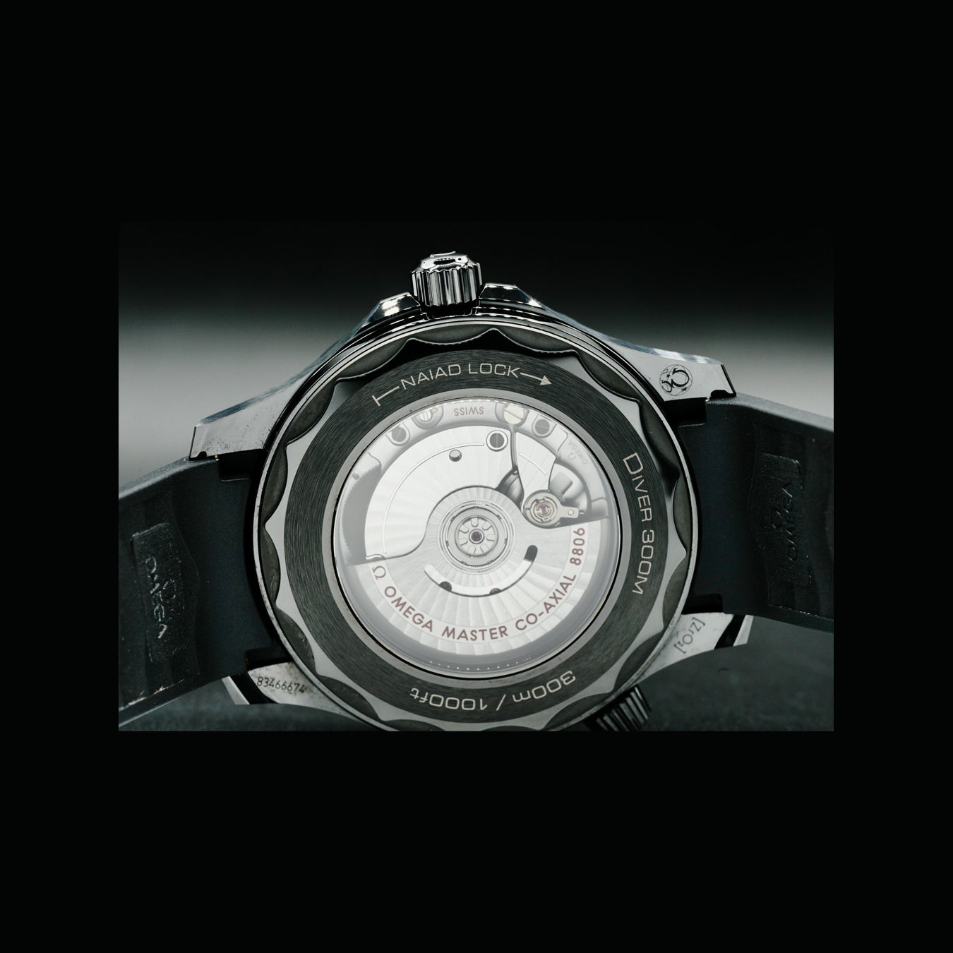 Omega Seamaster Diver 300 Black Ceramic Black Dial 210.92.44.20.01.003