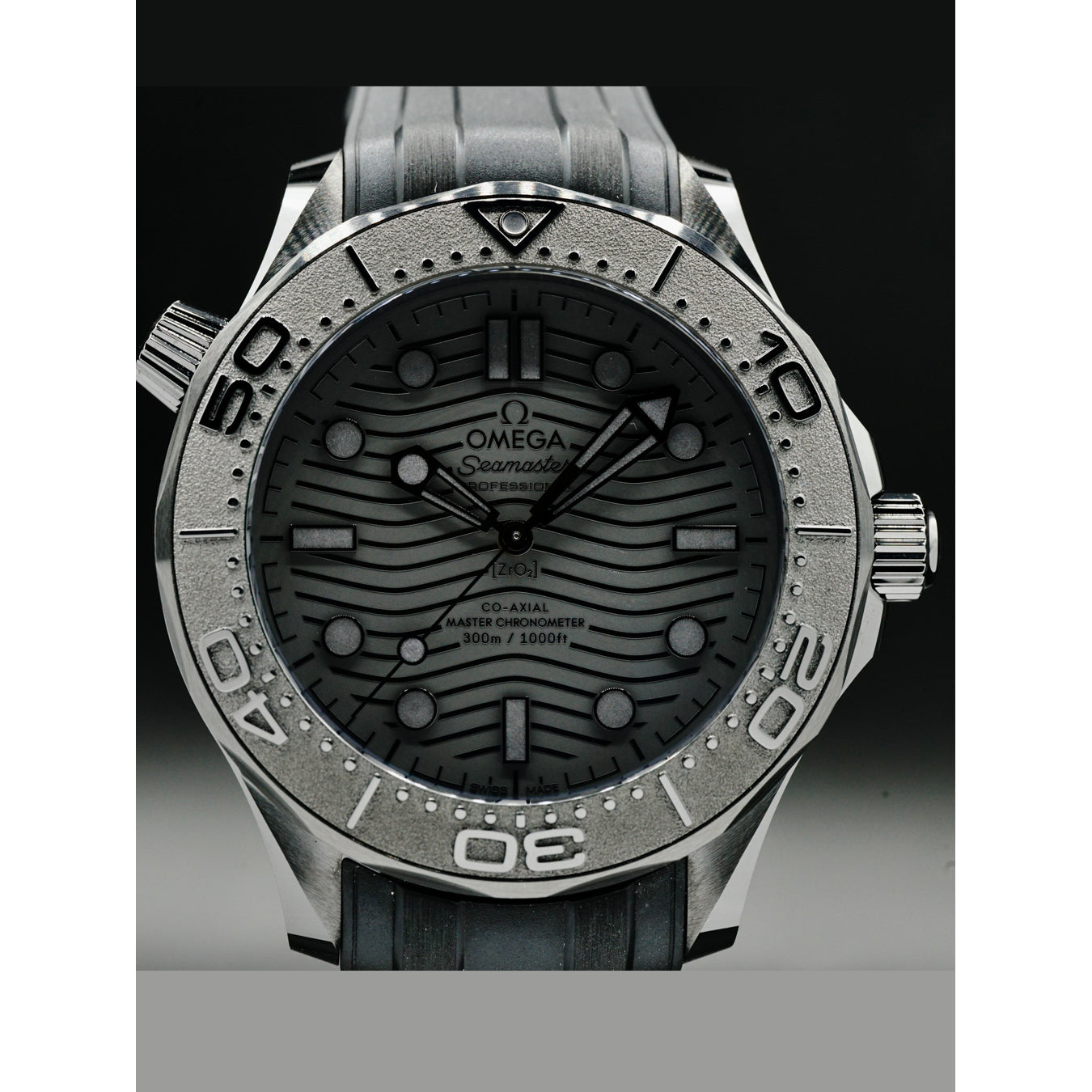 Omega Seamaster Diver 300 Black Ceramic Black Dial 210.92.44.20.01.003