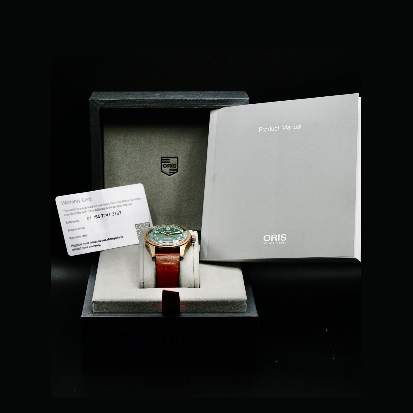Oris 01 754 7741 3167 Big Crown Pointer Date 80th Anniversary Edition Bronze