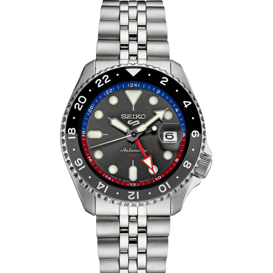 Seiko 5 Sports GMT SSK019 Black
