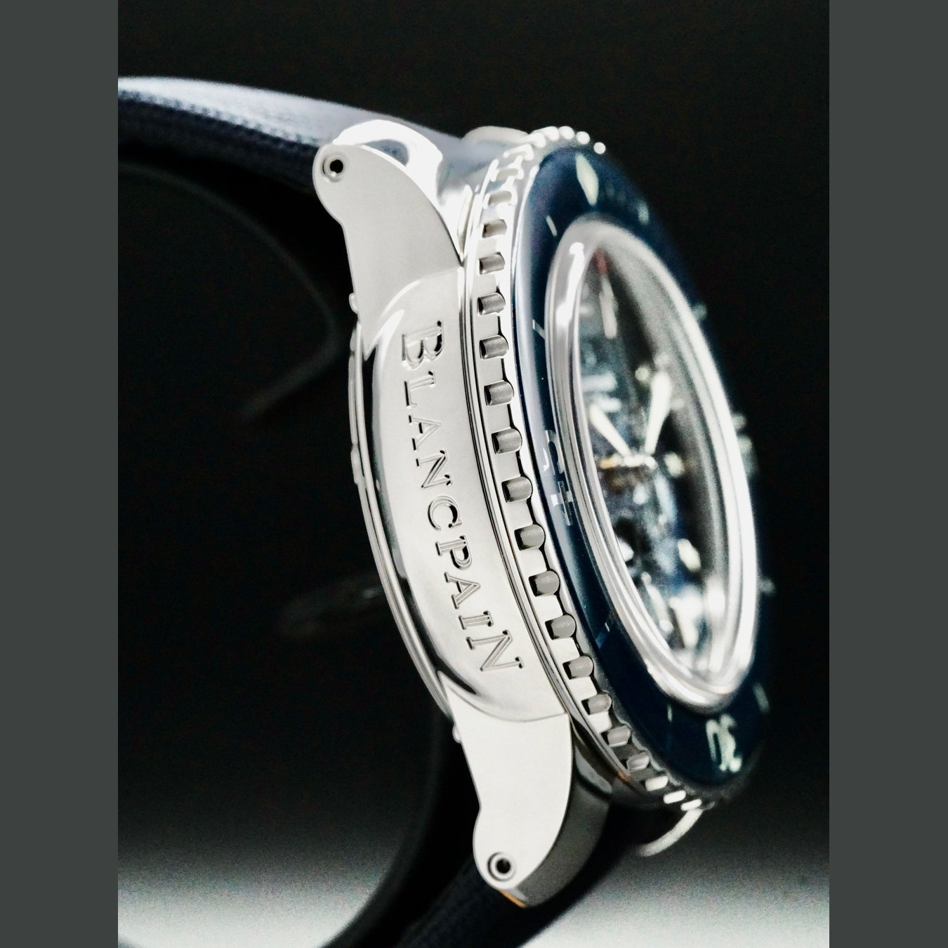 Blancpain 5066F 1140 52A Fifty Fathoms Complete Calendar Flyback Chronograph Moon Phase