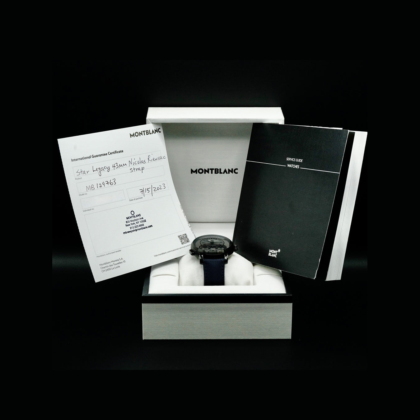 Montblanc MB129763 Star Legacy Nicolas Rieussec Limited Edition
