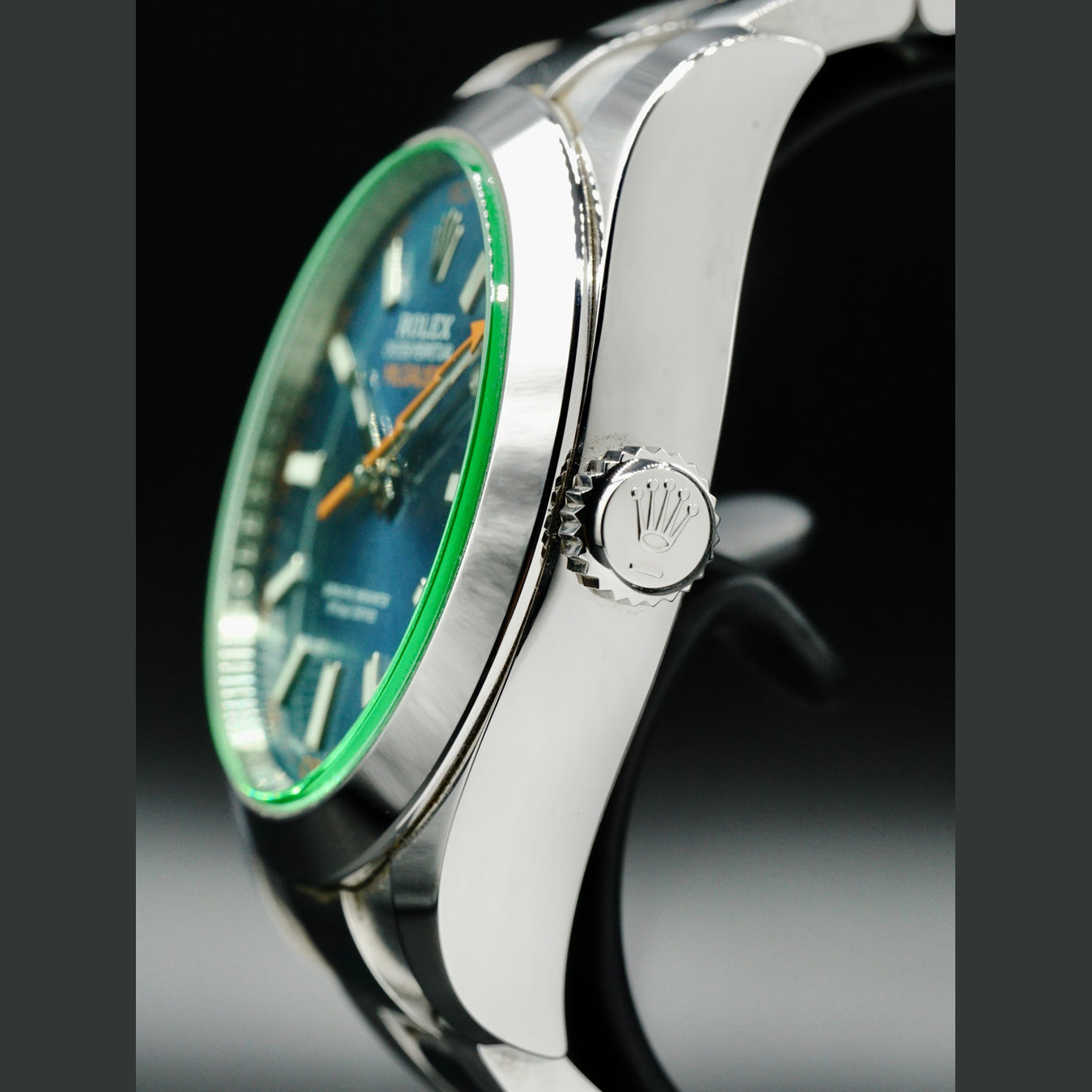 Rolex 116400GV Milgauss Z Blue Dial