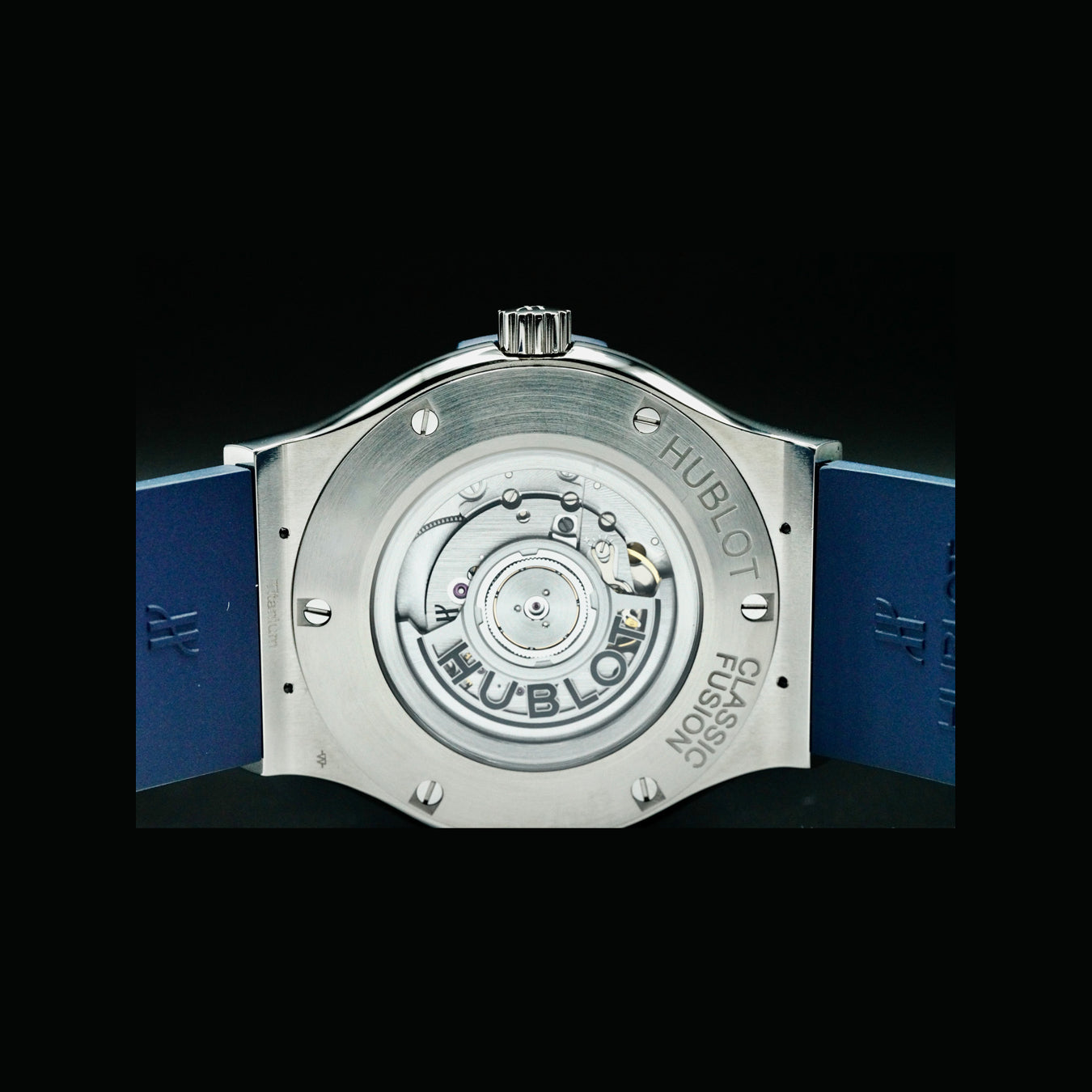 Hublot 511.NX.7170.RX Classic Fusion Blue Rubber strap