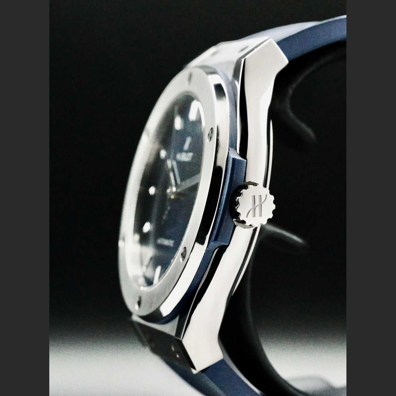 Hublot 511.NX.7170.RX Classic Fusion Blue Rubber strap