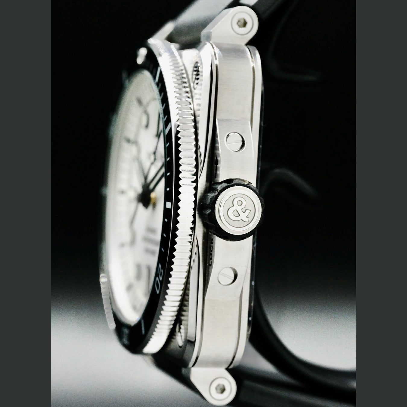 Bell and Ross BR0392-D-WH-ST/SRB BR 03-92 Diver White