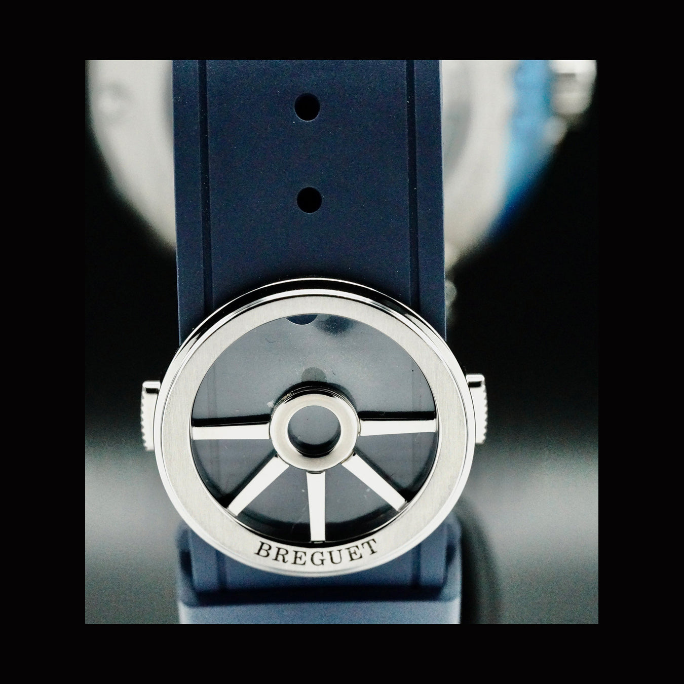 Breguet 5517TI/Y1/5ZU Marine Titanium Blue Dial