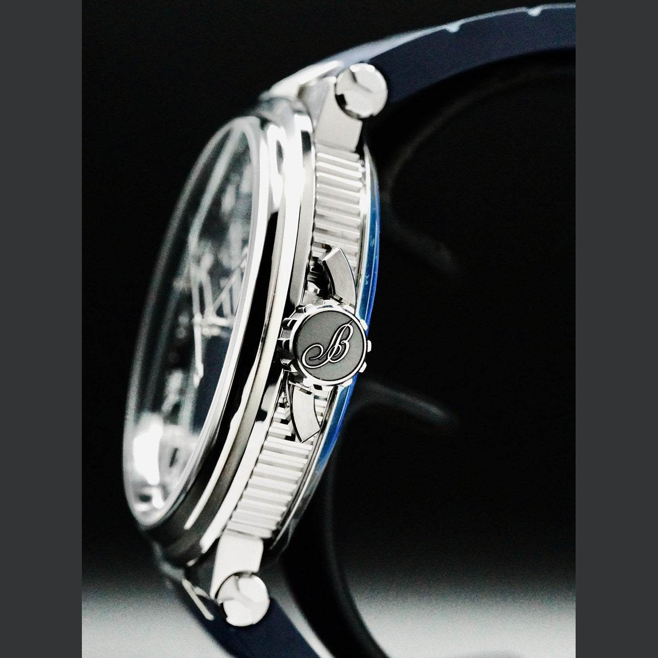 Breguet 5517TI/Y1/5ZU Marine Titanium Blue Dial