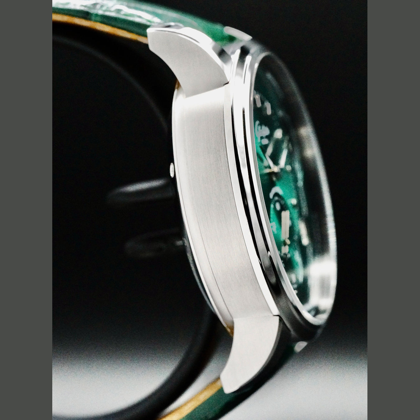Glashütte Original 1-90-02-13-32-02 PanoMaticLunar Green Dial