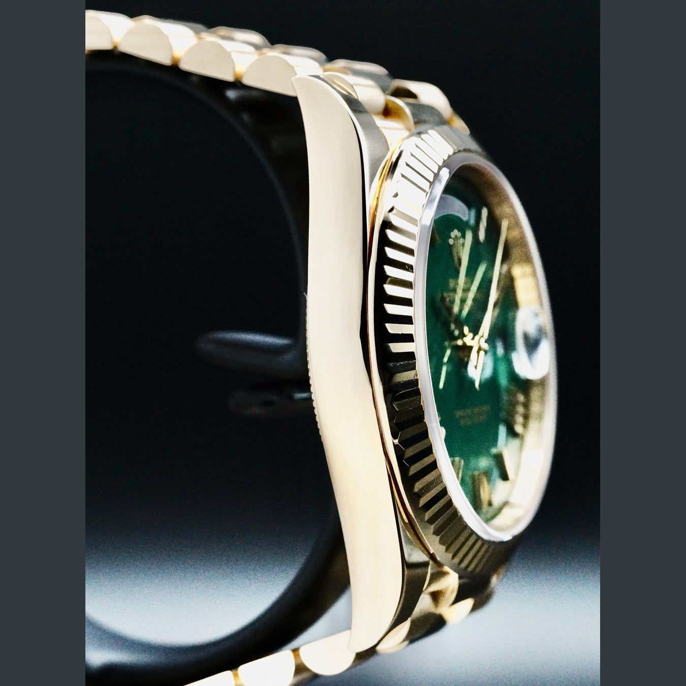 Rolex 228238 Oyster-Perpetual Day-Date Green Dial