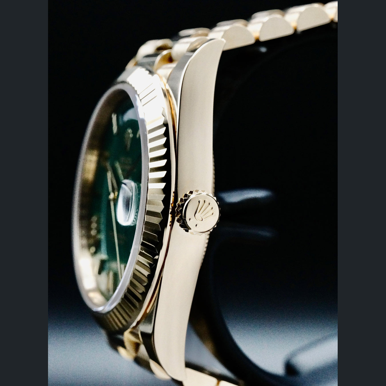 Rolex 228238 Oyster-Perpetual Day-Date Green Dial