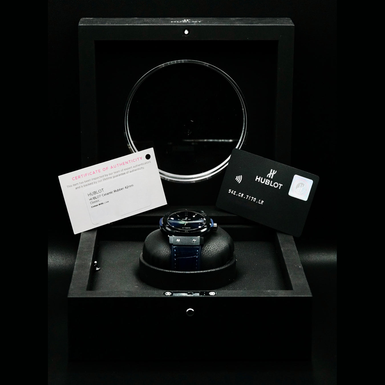 Hublot 542.CM.7170.LR Classic Fusion Ceramic Blue 42mm