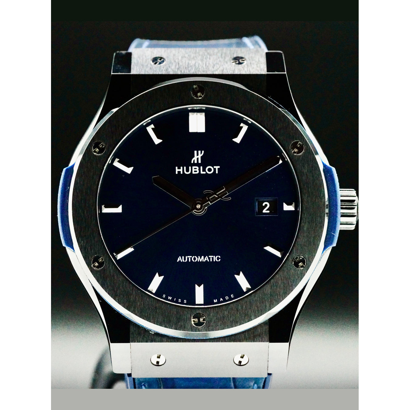 Hublot 542.CM.7170.LR Classic Fusion Ceramic Blue 42mm