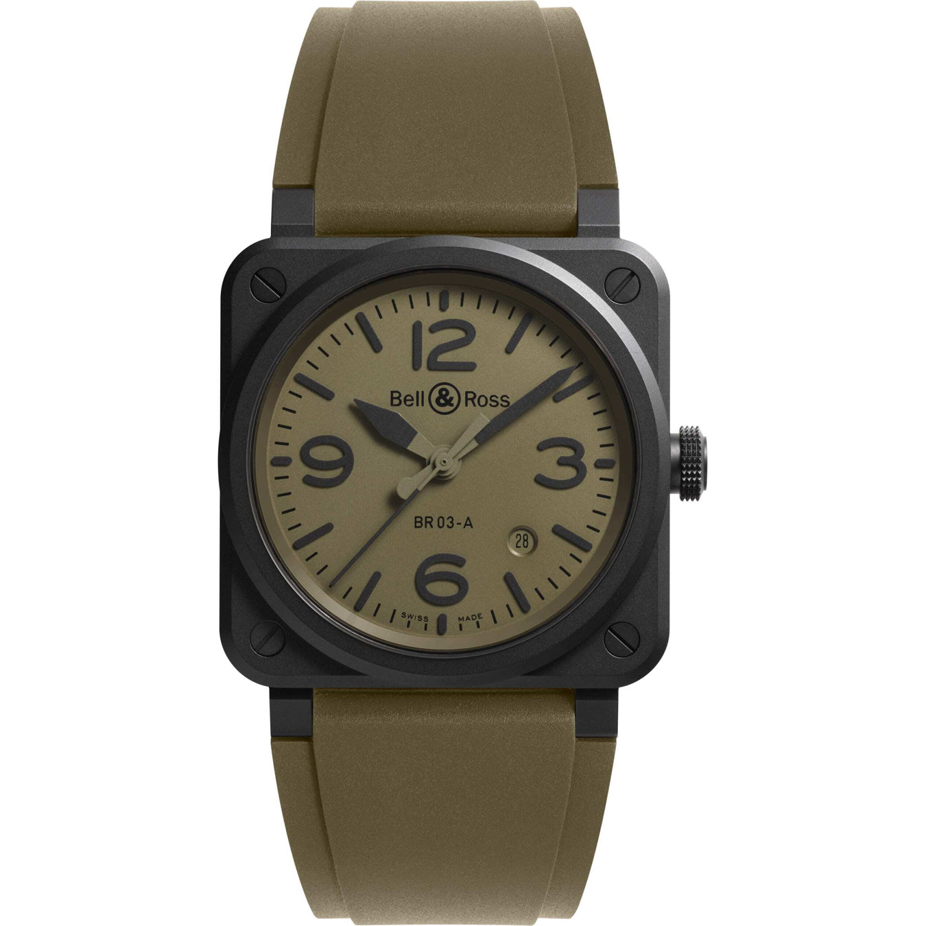 Bell & Ross BR03A-MIL-CE/SRB BR 03 Military Ceramic