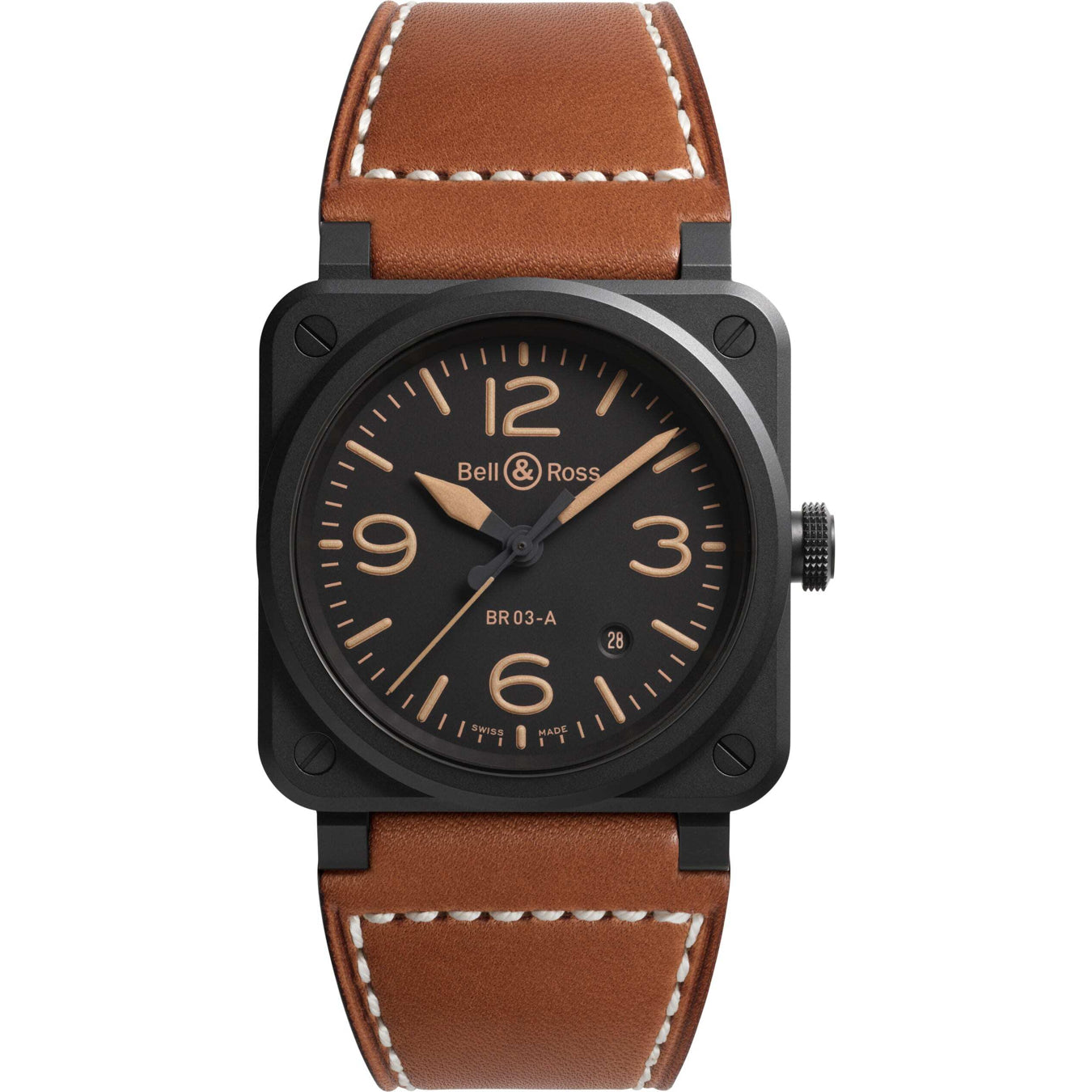 Bell & Ross BR03A-HER-CE/SCA BR 03 Heritage