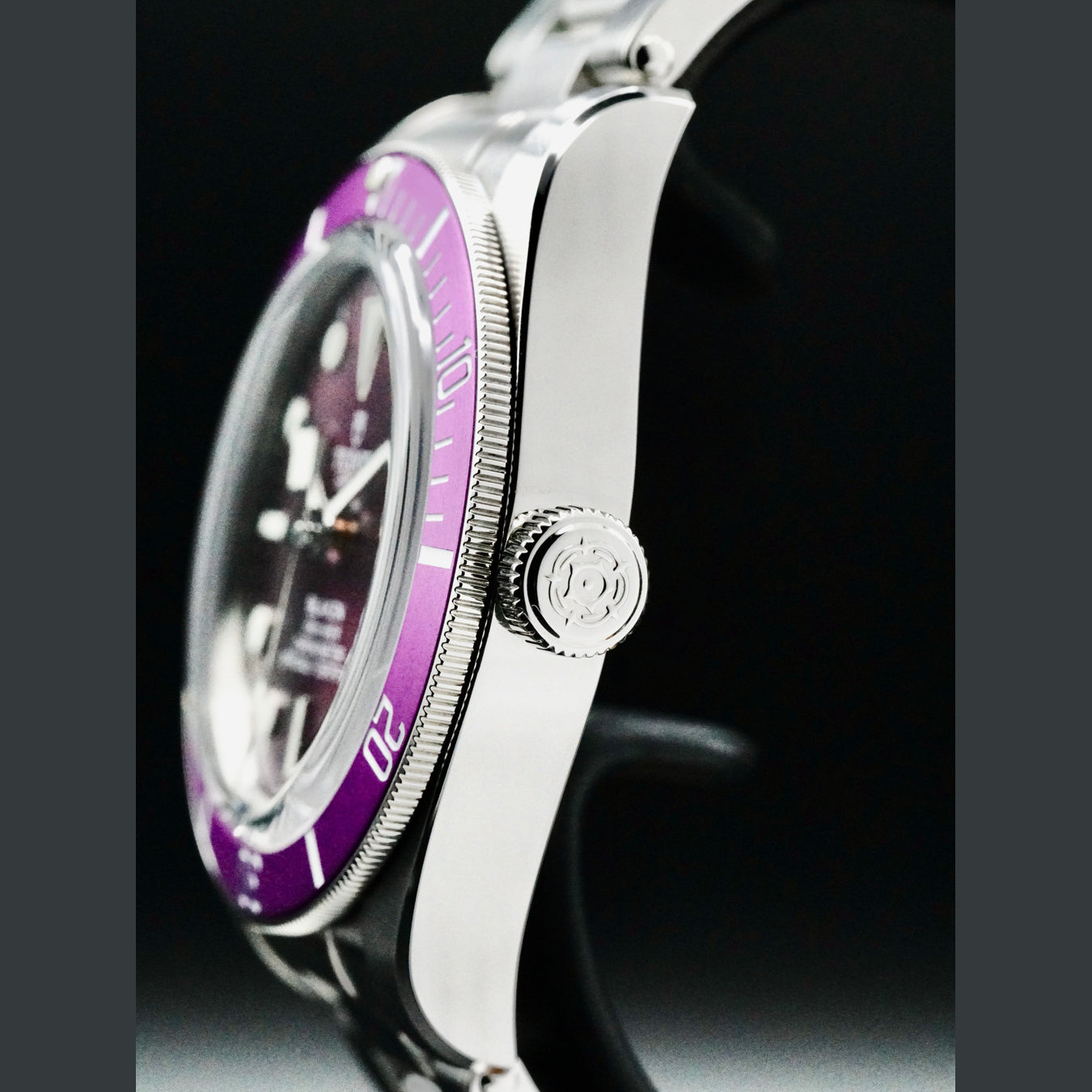 Tudor Blaken Black Bay Purple Custom