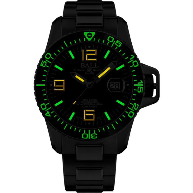 Ball DM3200A-S2C-BK Engineer Hydrocarbon EOD Titanium 42mm