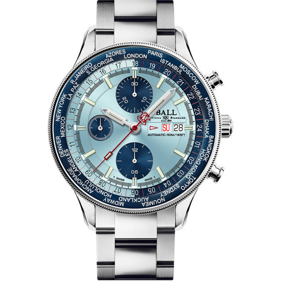 Ball CM3388D-S1-IBEBE Engineer II Navigator World Time Chronograph
