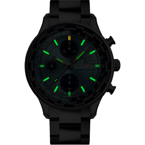 Ball CM3388D-S1-IBEBE Engineer II Navigator World Time Chronograph