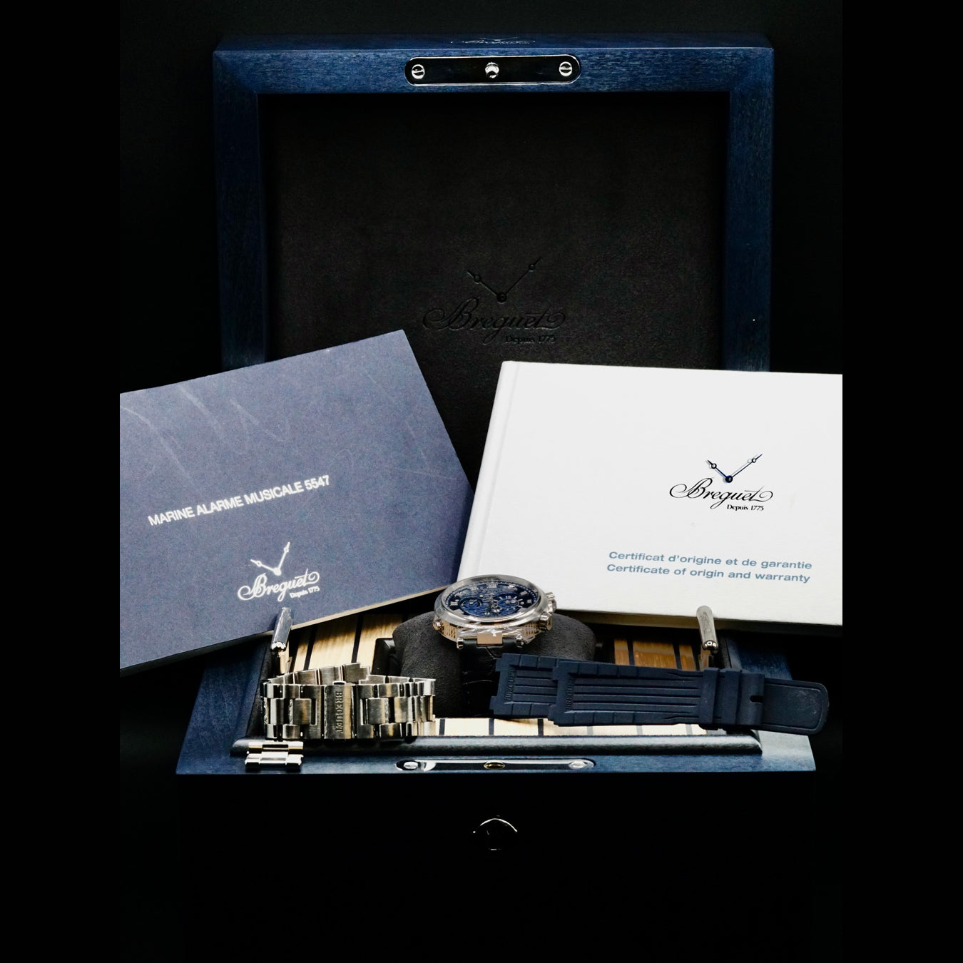 Breguet Marine Alarme Musicale 5547BB/Y2/9ZU