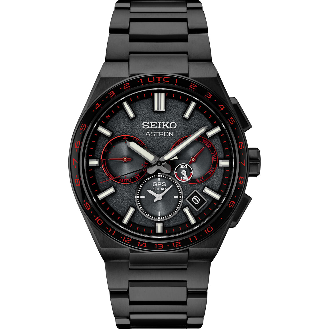 Seiko Astron SSH137 GPS Solar Titanium Black Limited Edition