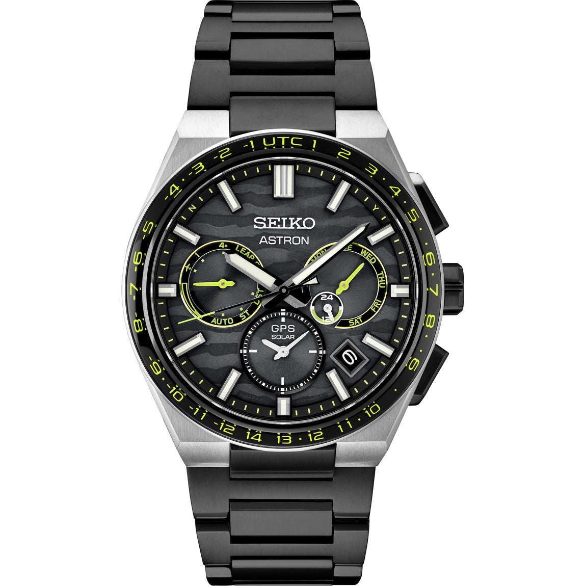 Seiko Astron SSH139 GPS Solar Titanium Black Limited Edition