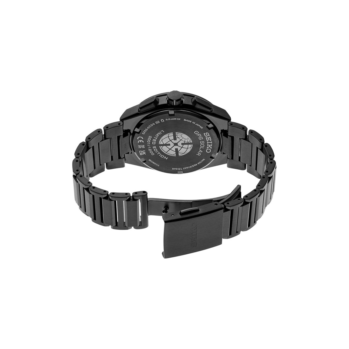 Seiko Astron SSH137 GPS Solar Titanium Black Limited Edition