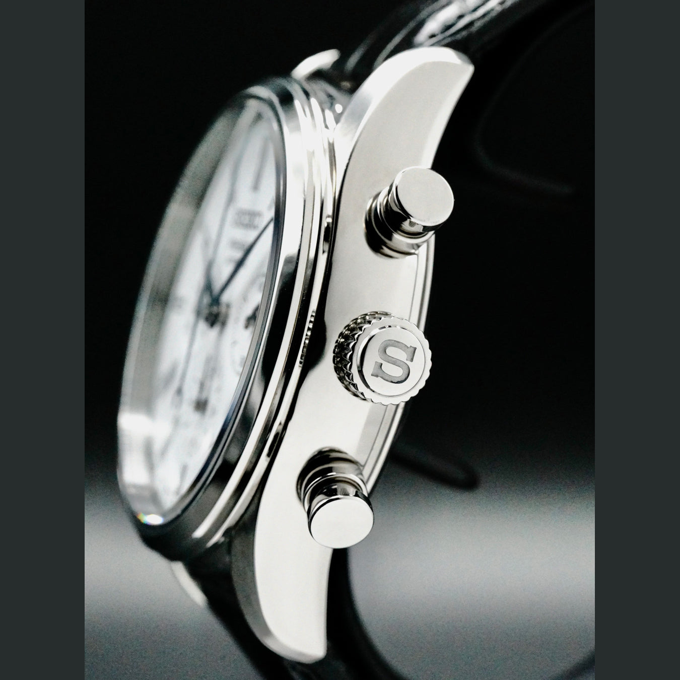 Seiko Presage Enamel Automatic Chronograph SRQ023