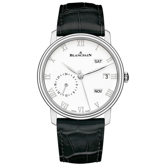 Blancpain Villeret Quantieme Annuel GMT Steel 6670 1127 55B