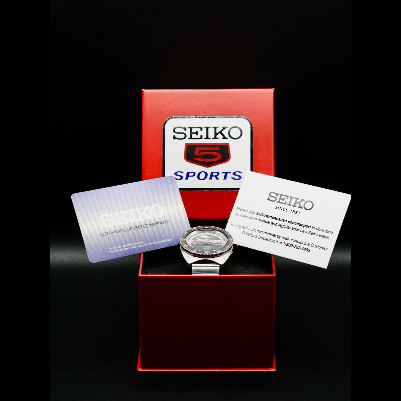 Seiko 5 Sports SRPK17 55th Anniversary Limited Edition