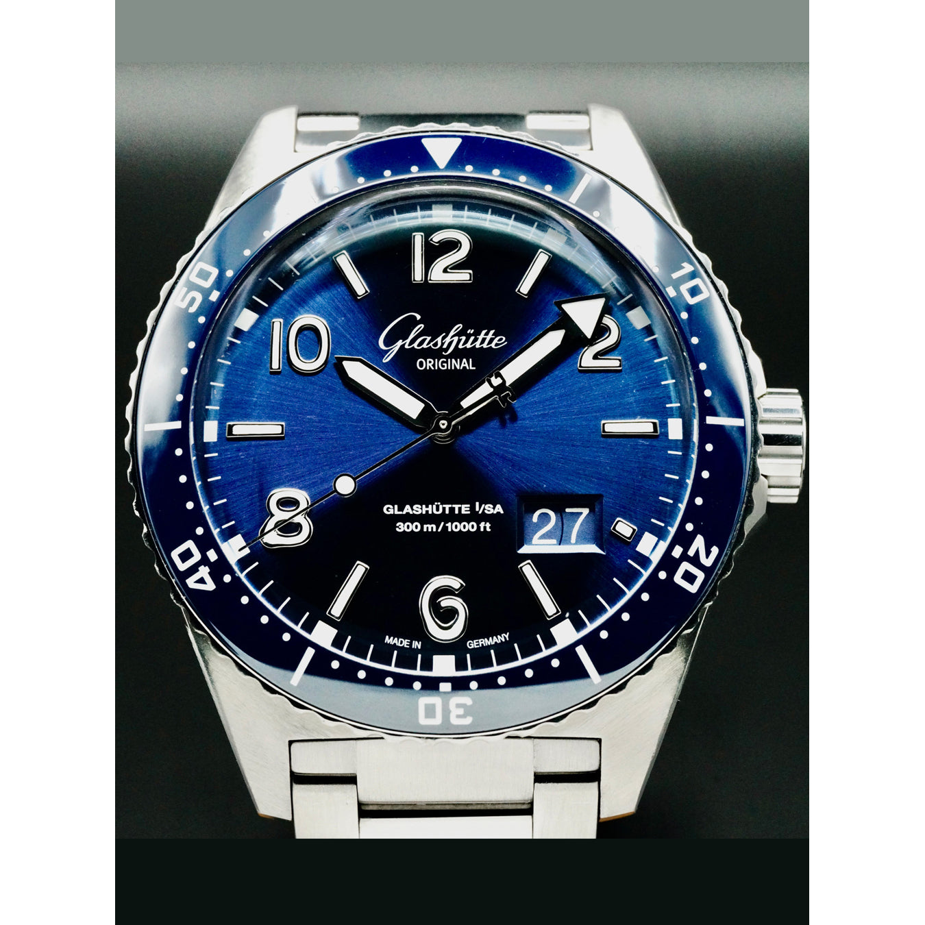 Glashütte W 1-36-13-02-81-70 Original SeaQ Panorama Date