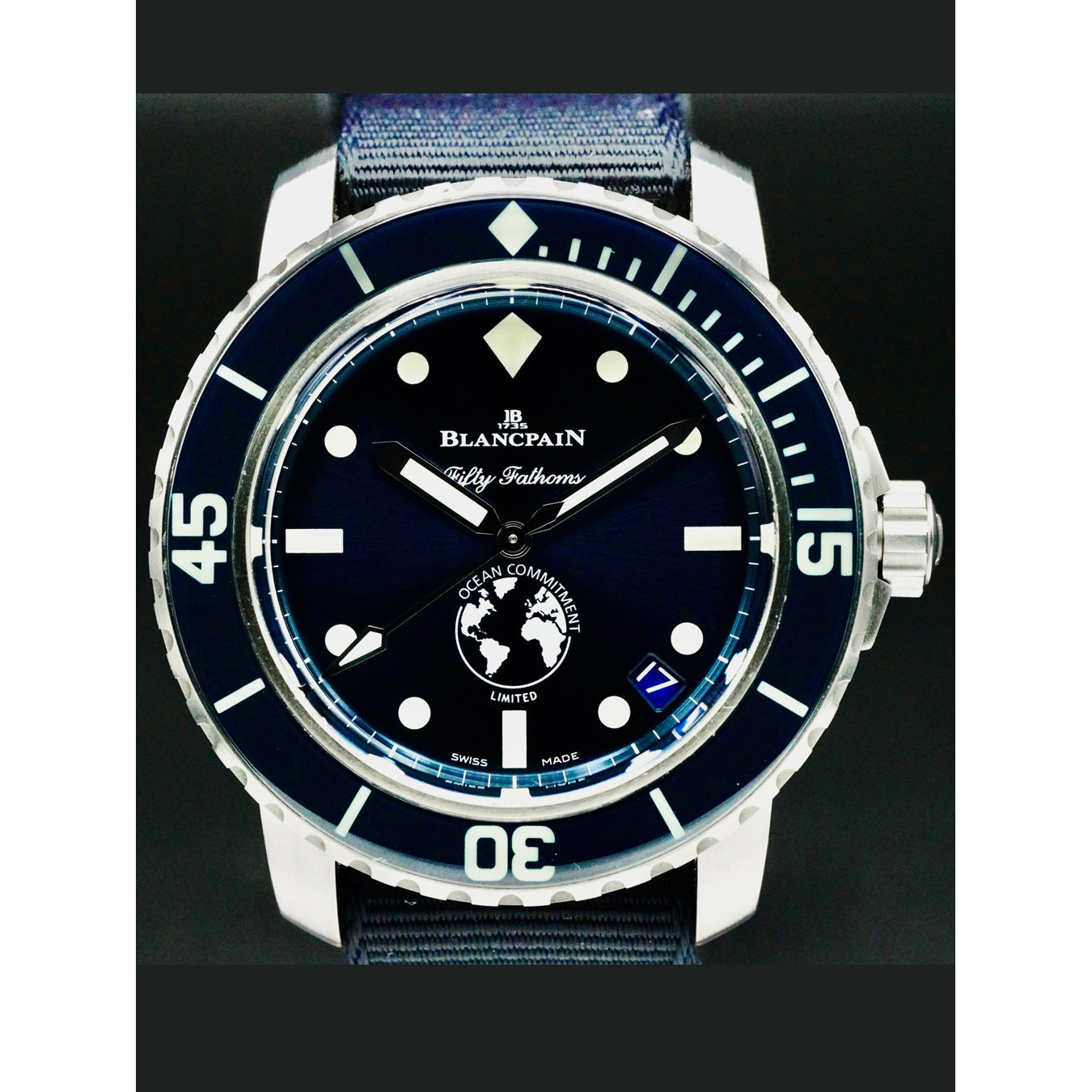 Blancpain 5008 11B40 NAOA Fifty Fathoms Ocean Commitment III