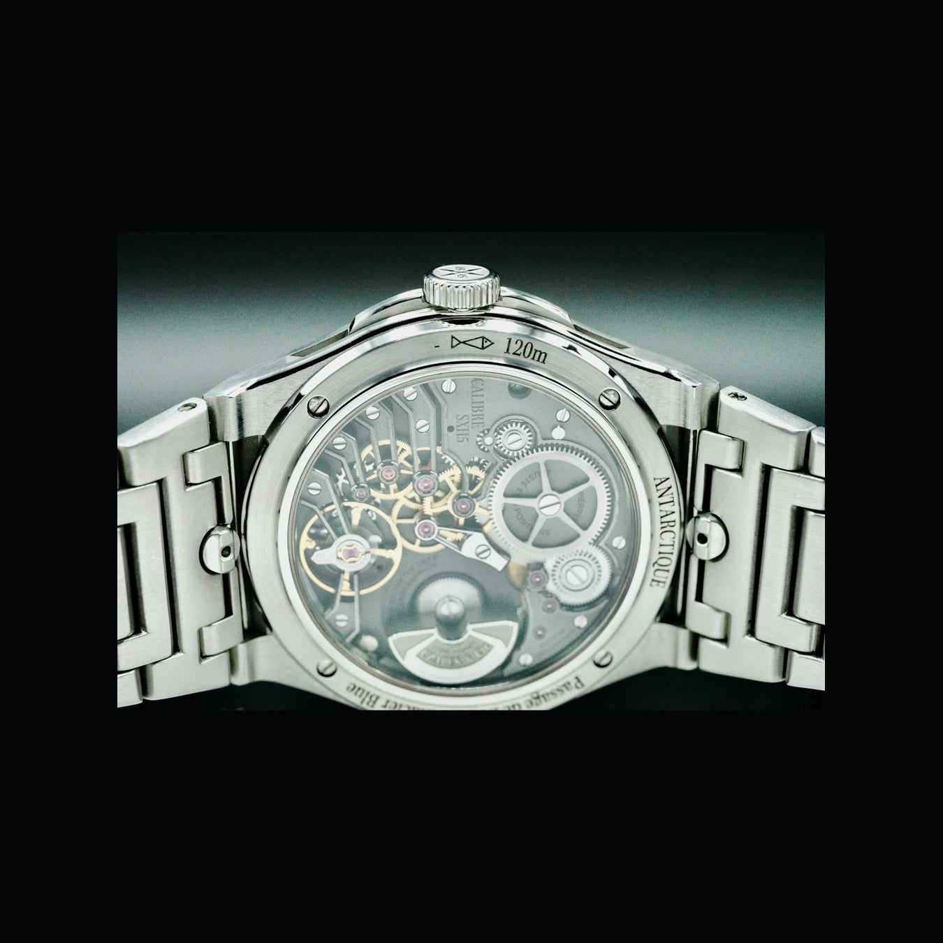 Czapek Antarctique Passage De Drake Glacier Blue