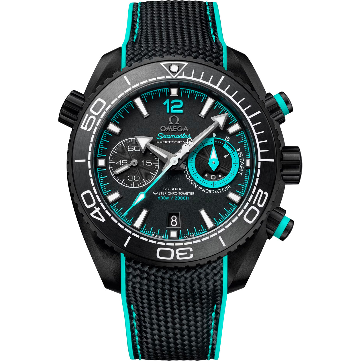 Omega 215.92.46.51.01.003 Seamaster Planet Ocean 600M ETNZ Deep Black