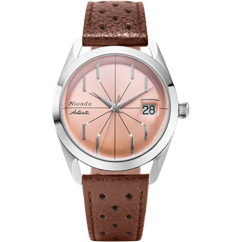 Nivada Grenchen 32042A23 Antarctic Spider Salmon